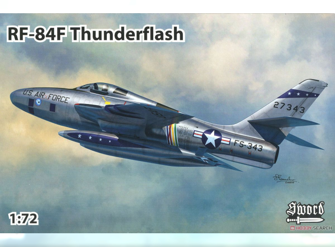 Сборная модель RF-84F Thunderflash