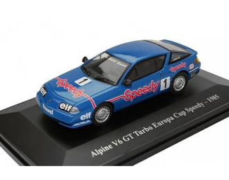 ALPINE V6 GT Turbo Europa Cup Speedy de 1985, серия Alpine and Renault Sportives 57, синий