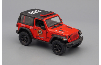 JEEP Wrangler Firefighter (2018), red / black