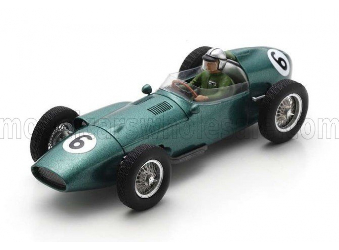 ASTON MARTIN F1 Dbr4 №6 International Trophy (1960) Roy Salvadori, Green