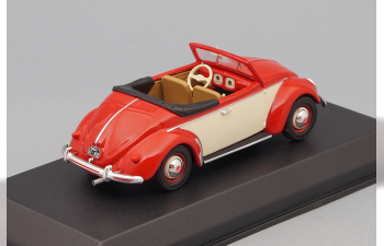 VOLKSWAGEN Hebmüller 1949 Red / Creme