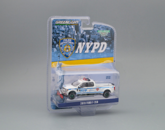 (Greenlight!) FORD F-350 Dually "New York City Police Department" (NYPD) with Snow Plow (снегоуборочная) 2019