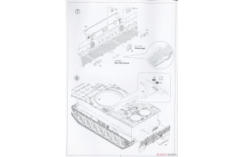 Сборная модель танк Leopard 2 A8