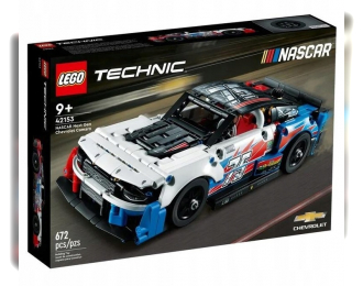 CHEVROLET Lego Technic - Camaro N 75 Racing Nascar 2022 - 672 Pezzi - 672 Pieces, White Blue Black