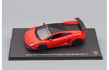 LAMBORGHINI Gallardo LP 570-4 Super Trofeo Stradale 2011 Red/Black