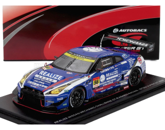 NISSAN Gt-r Nismo Gt3 Team Kondo Racing N 56 Gt300 Class Super Gt 2025 Joao Paulo De Oliveira - Kohei Hirate, Blue Black