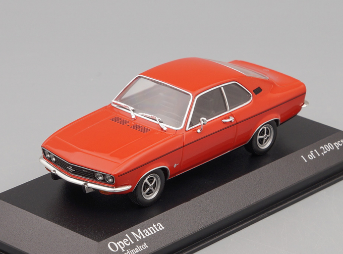 OPEL Manta A (1971), red