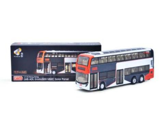 LWB ADL Enviro 500 MMC Solar panel (A46), blue / red / white