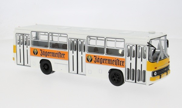 IKARUS 260 Autobus Jagermeister 1975, orange / white