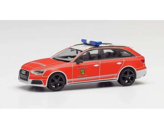 AUDI A4 Avant Feuerwehr Cadolzburg, red