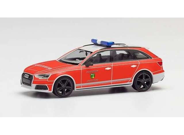 AUDI A4 Avant Feuerwehr Cadolzburg, red