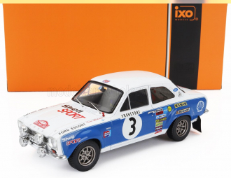 FORD Escort Mki Rs 1600 (night Version) N 3 Rally Montecarlo (1973) Timo Makinen - Henry Liddon, Blue White