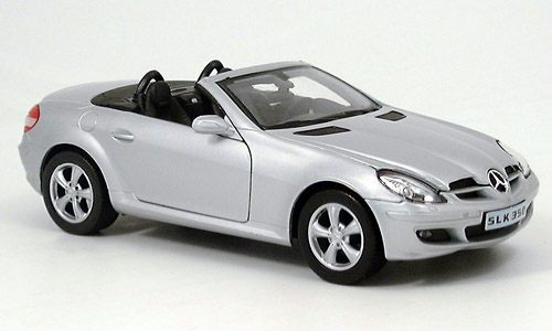 MERCEDES-BENZ SLK 350, silver