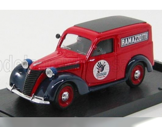 FIAT 1100e Van Ramazzotti 1950, Red Blue