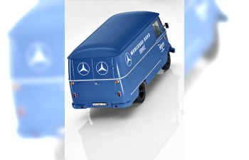 MERCEDES-BENZ L319 "Mercedes-Benz Service" (1956-1967), blue