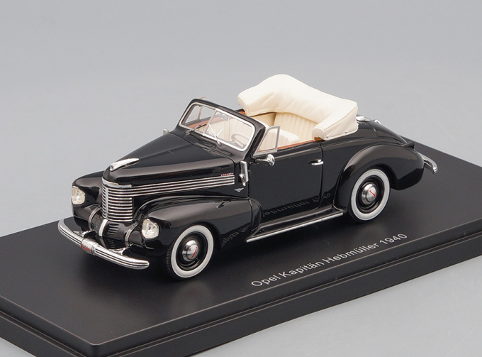 OPEL Kapitan Hebmuller Convertible (1940), black