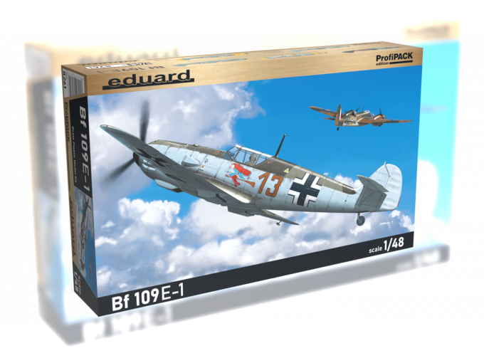 Сборная модель Bf 109E-1