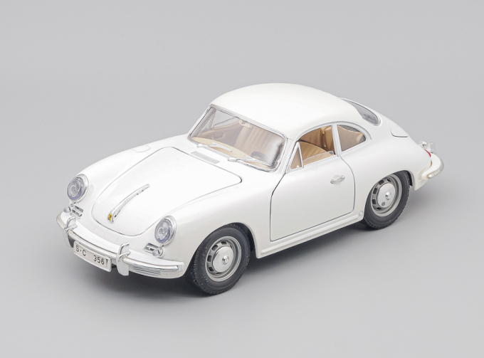 PORSCHE 356B Coupe (1961), white