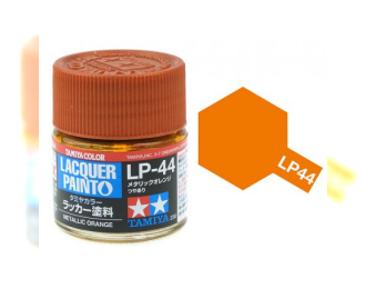 Краска эмалевая оранжевый металлик LP-44 Metallic Orange, 10мл