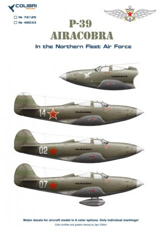 Декаль Р-39 in the Pacific Fleet Air Force