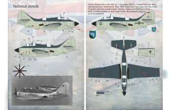 Декаль Fairey Gannet