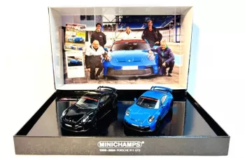 PORSCHE 911 (992) GT3 (2021), blue / black