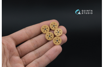 3D Декаль интерьера кабины Mercedes-Benz Wolf SSA (Neverland Hobby) (с 3D-печатными деталями)