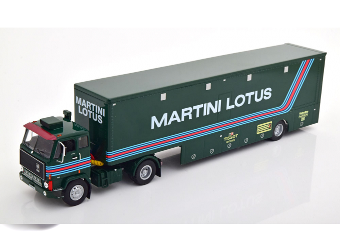 VOLVO F88 Race Transporter c полуприцепом "Martini Lotus Team F1" 1979