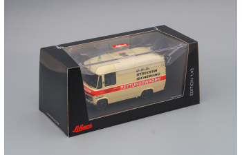 MERCEDES-BENZ L408 VAN RETTUGSWAGEN O.N.S., beige