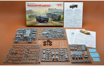 Сборная модель Внедорожные автомобили Вермахта (Kfz.1, Horch 108 Typ 40, L1500A)