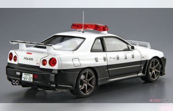 Сборная модель Nissan Skyline BNR34 GT-R Patrol Car 99