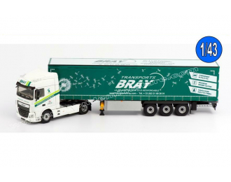 DAF XF MY 2017 Space Cab c полуприцепом "TRANSPORTS BRAY" 2019