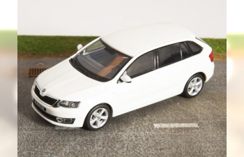 SKODA Rapid Spaceback (2014), white