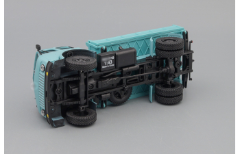 Минский-511Б самосвал с боковой разгрузкой, голубой