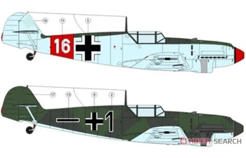 Сборная модель Messerschmitt Bf 109B "Berta" Freedom's Edge