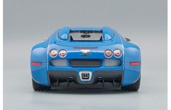 BUGATTI Veyron edition Centenaire 2009, chrome / blue