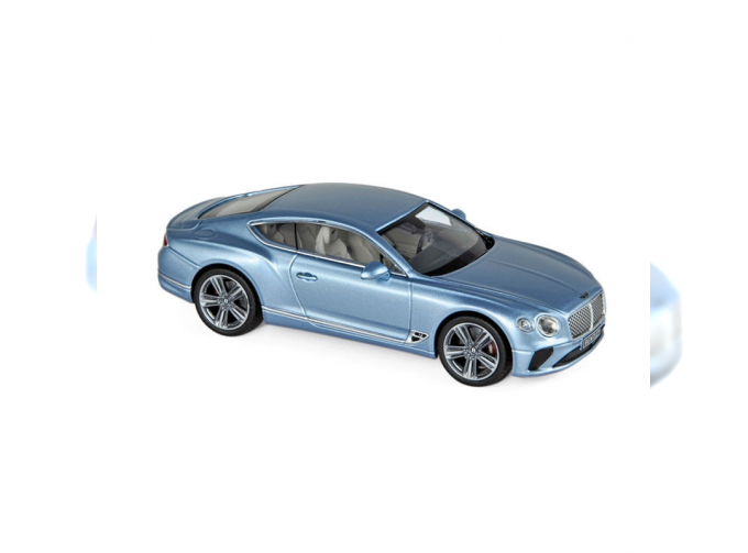 BENTLEY New Continental GT 2018 Silver Blue Metallic