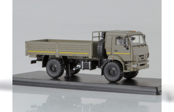 Камский грузовик 43502 Мустанг бортовой, хаки
