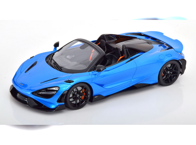 MCLAREN 765 LT Spider (2021), blue metallic