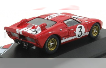 FORD Gt40 Mkii 7.0l V8 Team Ford Motorsport N3 24h Le Mans (1966) D.gurney - J.grant, Red White