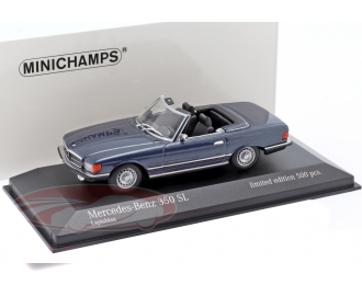 Mercedes-Benz 350 SL R107 1974 синий металлик