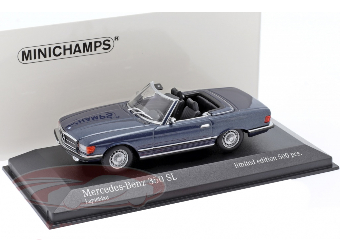 Mercedes-Benz 350 SL R107 1974 синий металлик