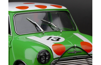MINI Cooper S  #13 Rauno Aaltonen/Bob Holden Winner Gallaher 500 (1966), green