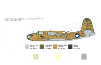 Сборная модель McDONNEL DOUGLAS Boston Iii Airplane Military 1939