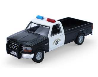 FORD F-250 California Highway Patrol *Hot Pursuit Series 48* (1996), black / white