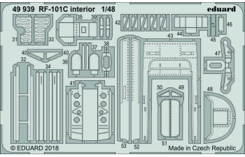 Фототравление для RF-101C интерьер