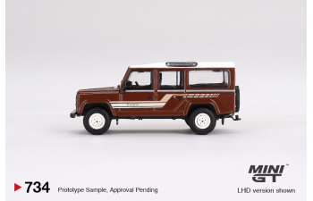 LAND ROVER 110 "County" (1985), brown