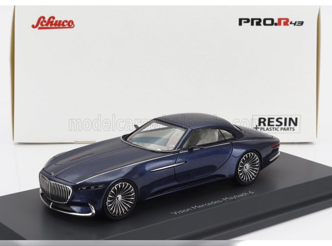 MERCEDES-BENZ Maybach Vision 6 Hard-top Coupe Concept Electric (2018), Blue