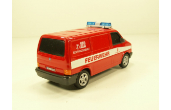 VOLKSWAGEN Transporter T4 Feuerwehr, 431D 1:43, красный