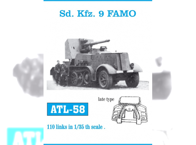 Atl-35-58 Atl-58 Sd. Kfz. 9 Famo